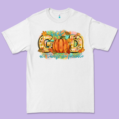 With God All Things Are Possible Premium Tee Designed By Cowgirlartshop