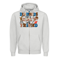 Diamonds Are A Girl's Best Friend Zipper Hoodie | Teevron