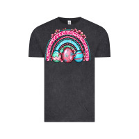 Vintage Black Easter eggs rainbow Vintage Tee - OliviaCreatesArt
