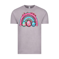 Vintage Zinc Easter eggs rainbow Vintage Tee - OliviaCreatesArt