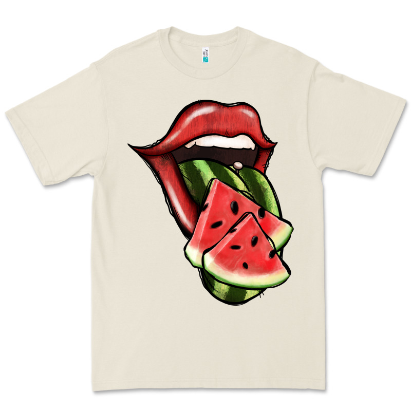 Watermelon Tongue Premium Tee by Jasminsmagicworld | Teevron