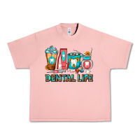Salmon Dental Life Dentist Coffee Cups Urban Heavy Tee - FaDigitalArtStudio
