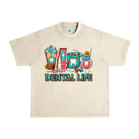 Sandshell Dental Life Dentist Coffee Cups Urban Heavy Tee - FaDigitalArtStudio