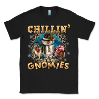 Black chillin with my gnomies Classic Tee - CowGirlArtShop