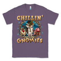 Lavender chillin with my gnomies Classic Tee - CowGirlArtShop