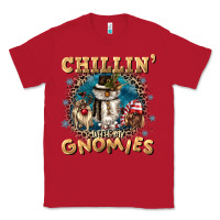 Red chillin with my gnomies Classic Tee - CowGirlArtShop