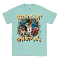 Seafoam chillin with my gnomies Classic Tee - CowGirlArtShop