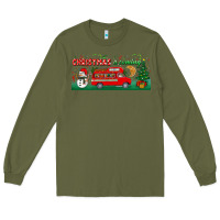 Army Green christmas is coming Long Sleeve Tee - BundleAndBundleShop