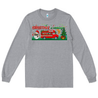 Heather Grey christmas is coming Long Sleeve Tee - BundleAndBundleShop