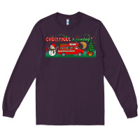 Plum christmas is coming Long Sleeve Tee - BundleAndBundleShop