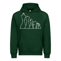 Forest Green chess t  shirt chess Urban Hoodie - maiPhamDesign