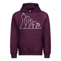 Mauve Wine chess t  shirt chess Urban Hoodie - maiPhamDesign