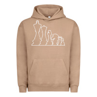 Pigment Burro chess t  shirt chess Urban Hoodie - maiPhamDesign