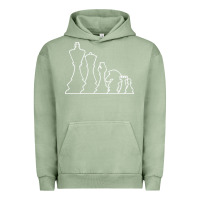 Pigment Oil Green chess t  shirt chess Urban Hoodie - maiPhamDesign