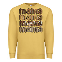 Antique Gold faux sequins mama Premium Sweatshirt - JahusDesignShop