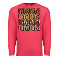 Cardinal faux sequins mama Premium Sweatshirt - JahusDesignShop