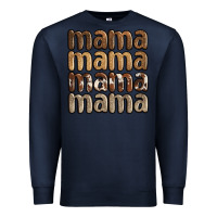 Navy faux sequins mama Premium Sweatshirt - JahusDesignShop