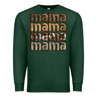 Sports Green faux sequins mama Premium Sweatshirt - JahusDesignShop