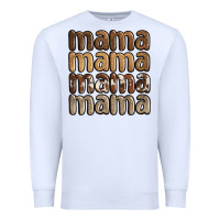 White faux sequins mama Premium Sweatshirt - JahusDesignShop