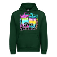 Forest Green tea junkie Urban Hoodie - JahusDesignShop