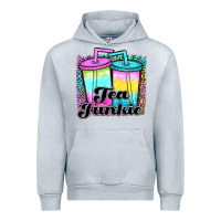 Heather Grey tea junkie Urban Hoodie - JahusDesignShop
