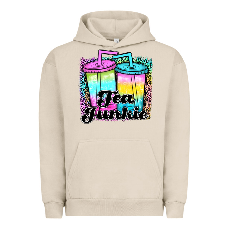 Tea Junkie Urban Hoodie by JahusDesignShop | Teevron