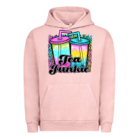Pigment Salmon tea junkie Urban Hoodie - JahusDesignShop