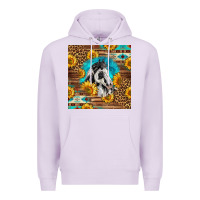 Lilac western paint horse Premium Hoodie - LillyAllenDesigns