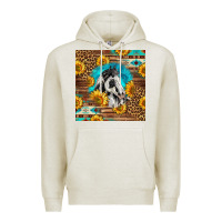 Oatmeal Heather western paint horse Premium Hoodie - LillyAllenDesigns
