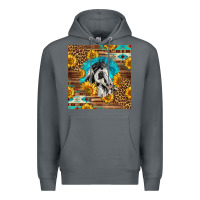 Rock western paint horse Premium Hoodie - LillyAllenDesigns