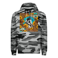 Slate Camo western paint horse Premium Hoodie - LillyAllenDesigns