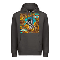 Smoke western paint horse Premium Hoodie - LillyAllenDesigns