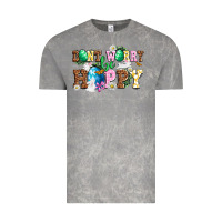 Easter Day Don't Worry Be Hoppy Vintage Tee | Teevron