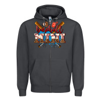 Baseball Mini Zipper Hoodie | Teevron