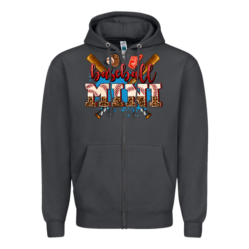 Baseball Mini Zipper Hoodie by AdoDesignShop | Teevron