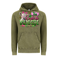 Vintage Olive Too Cute To Pinch Vintage Hoodie - FaDigitalArtStudio