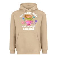 Mushroom too many kids not enough caffeine Heavyweight Hoodie - JahusDesignShop