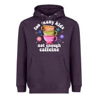 Plum too many kids not enough caffeine Heavyweight Hoodie - JahusDesignShop