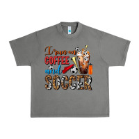 Tornado I Run On Coffee And Soccer Frappe Urban Heavy Tee - FaDigitalArtStudio