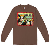 Chestnut Hanging With My Heifers Holstein Cows Long Sleeve Tee - RanaPortraitStore