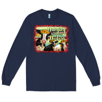 Navy Hanging With My Heifers Holstein Cows Long Sleeve Tee - RanaPortraitStore