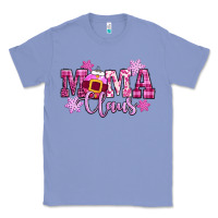 Colony Blue mama claus pink christmas Classic Tee - CowGirlArtShop