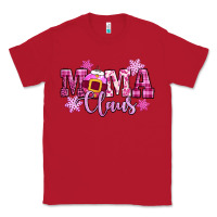 Red mama claus pink christmas Classic Tee - CowGirlArtShop