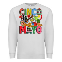 Dove Grey cinco de mayo Premium Sweatshirt - JahusDesignShop
