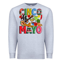 Heather Grey cinco de mayo Premium Sweatshirt - JahusDesignShop