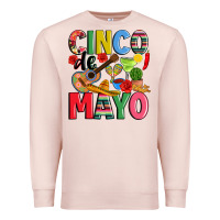 Pale Pink cinco de mayo Premium Sweatshirt - JahusDesignShop