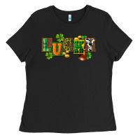 Western Lucky St. Patrick's Day Ladies Tee | Teevron