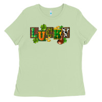 Matcha Western lucky St. Patrick's Day Ladies Tee - CowGirlArtShop