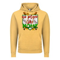 No Place Like Home Baseball Vintage Hoodie | Teevron