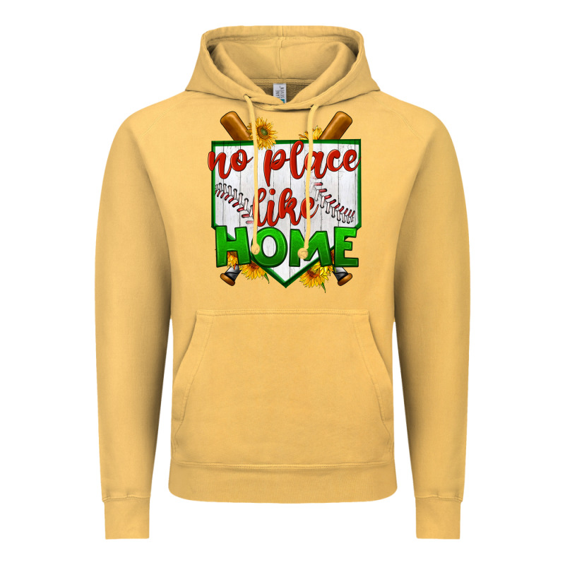No Place Like Home Baseball Vintage Hoodie by BundleAndBundleShop | Teevron